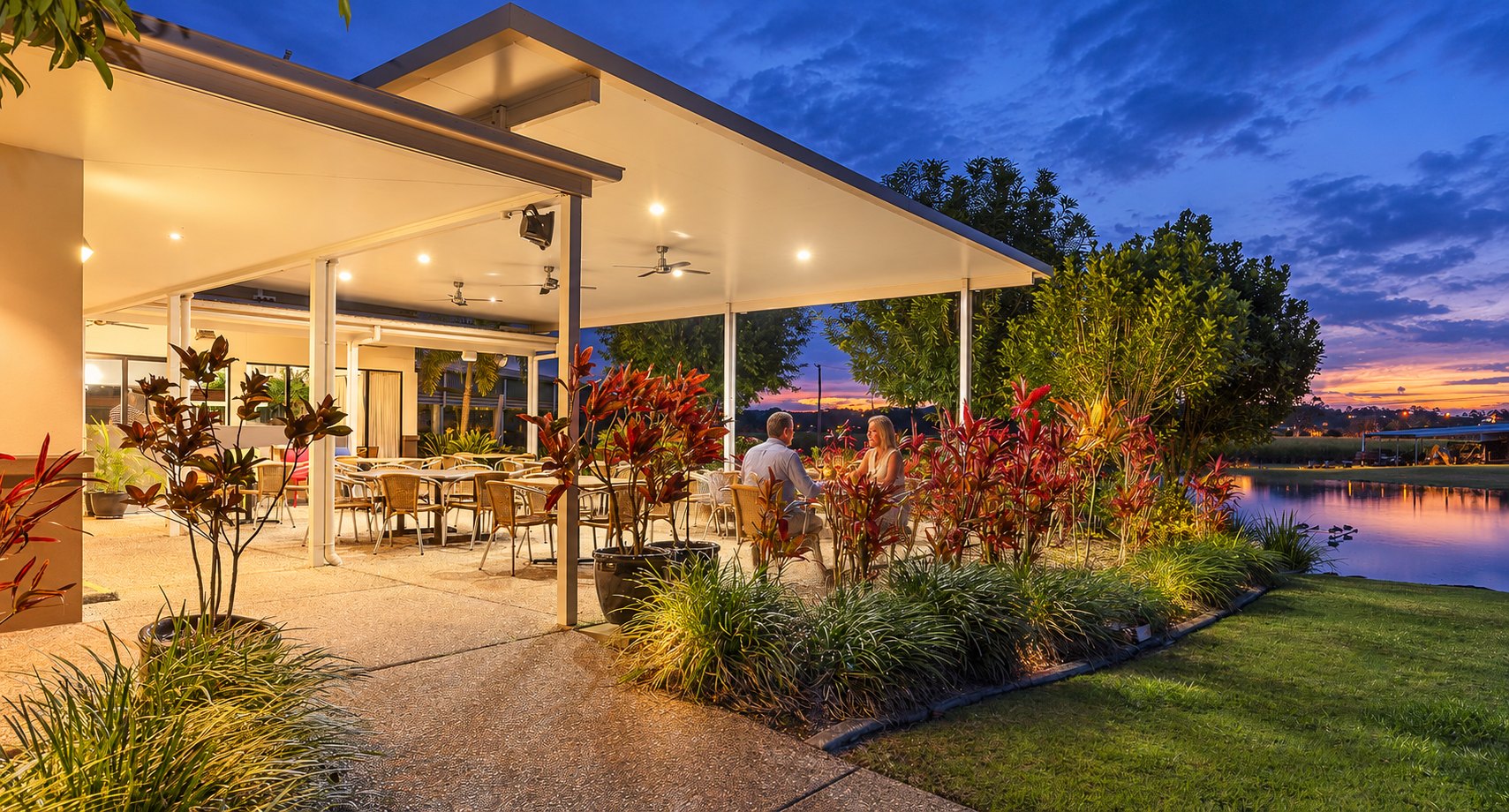 Resort clubhouses at Palm Lake Resort Eagleby Heights